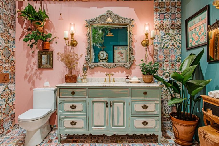 Meuble salle de bain rétro : élégance et style vintage