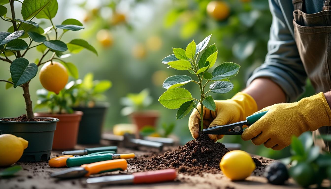 Greffer un citronnier en 2025 : guide rapide pour réussir